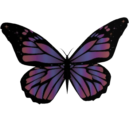 Butterfly Face Sticker Pink