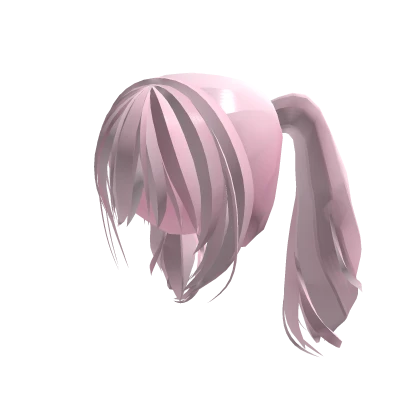 Miku Messy Twintails Hair pink shine metallic