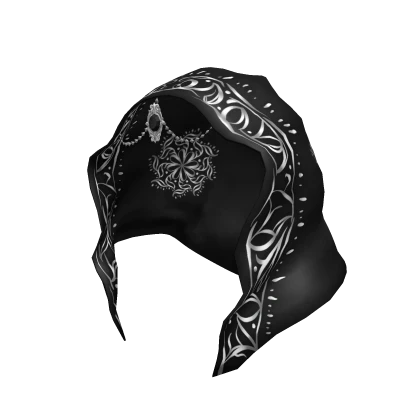 Mystic charmed Veil - black/silver