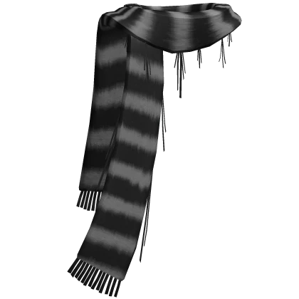1.0 long alt grunge winter scarf striped