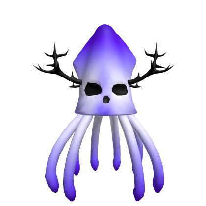  While-Blue squid