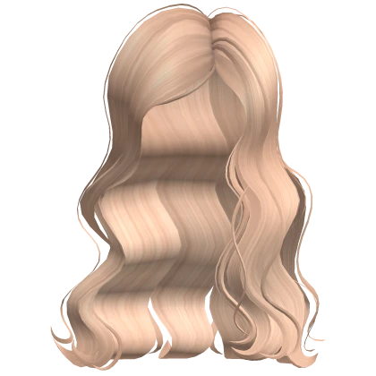 Wavy Kpop Idol It Girl Hair in Blonde