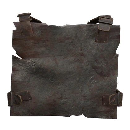 Metal Rusty Post-Apocalyptic Armor Chest Plate