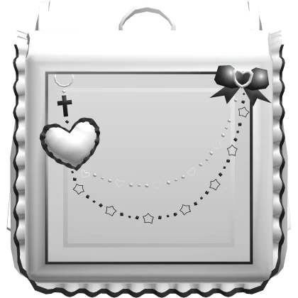 ♡ Angel's Lace Rosary Backpack