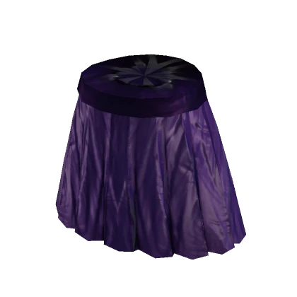 Vinyl Skirt [Purple]