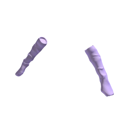 Arm Warmers Lavender Knitted Sleeves Oversized