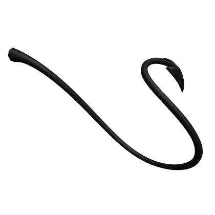 U-Bend Pure Black Demon Tail