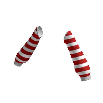 Candy Cane Arm Warmers