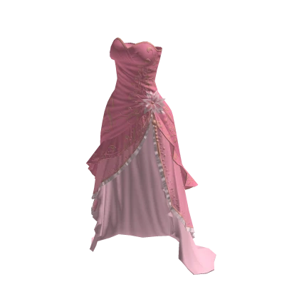 ♾️ Cute pink twilight bloom gown