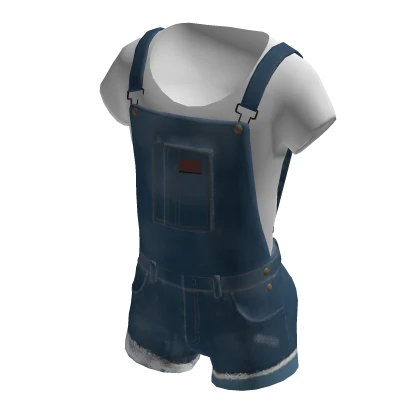 Overalls with White Shirt