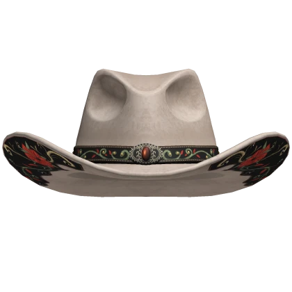 Cowboy Hat Beige Large Fancy Western Fedora Ohio