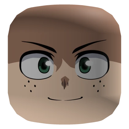 Deku Confident Smile Face