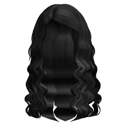 Long Undead Corpse Bride Wavy Hair (Black)