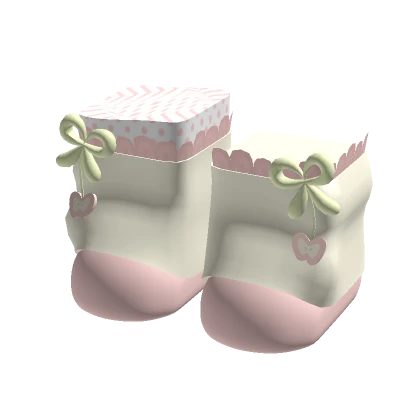 igari mori kei green pink shoes