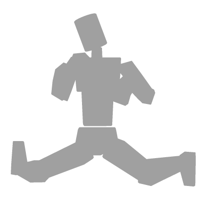 ♡ Cute Kawaii Cat Girl Sit Pose  