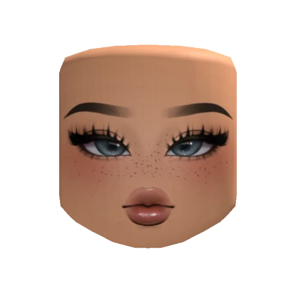 Freckled Mean Girl Makeup Tan