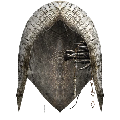 Grunge Esoteric Skeleton Arm Hood Dune