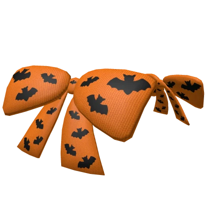 Halloween Ribbon Hair Clips