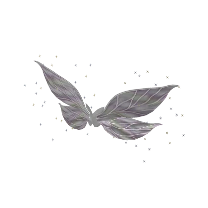 White Cute Fairy Shimmer Wings