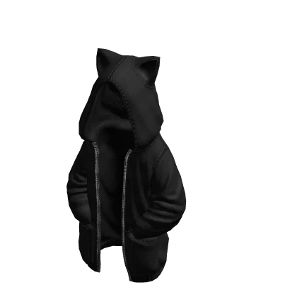 Crazy Kitty Hoodie Blackout Stripes
