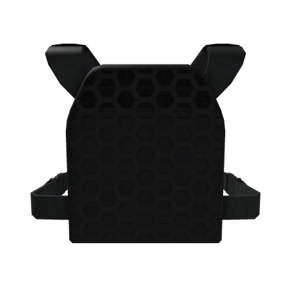 Black Hexagonal Plate Carrier