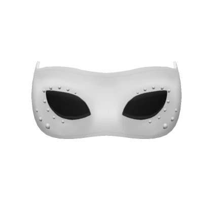 White Pearl Masquerade Mask