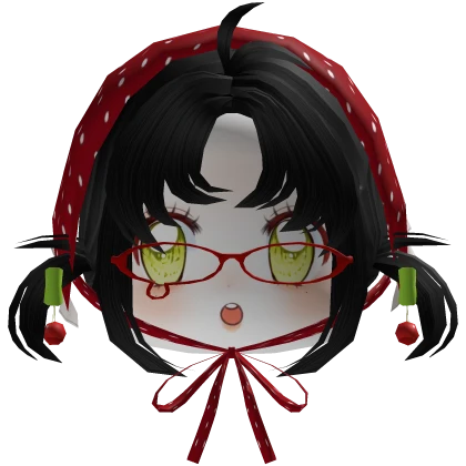 igari mori kei face bandana glasses in black