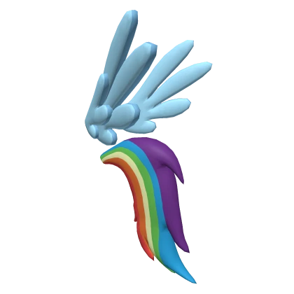 Little Pony Tail 💞 with Wings