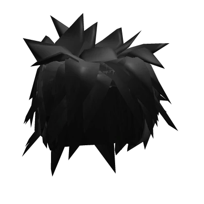 Black Spiky Hair 