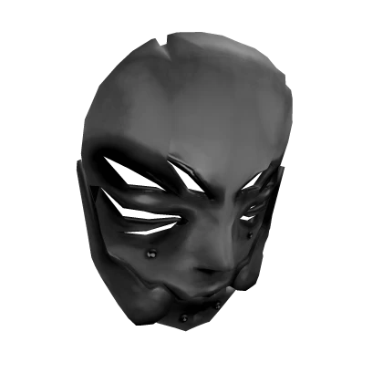 Atemporal - Black Sided Japanese Horror Mask