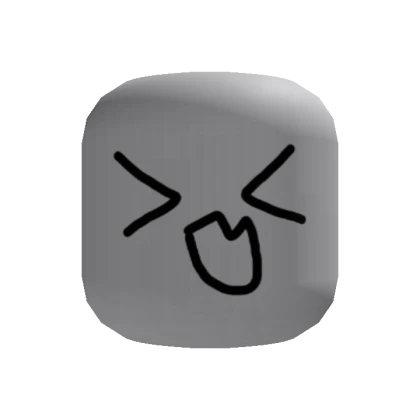 Cute Silly Happy Cat Chibi Face