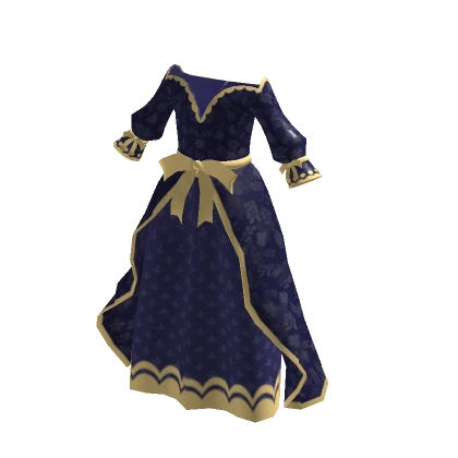 Beautiful Princess Dress - Dark Blue