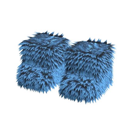 Fur Boots Blue