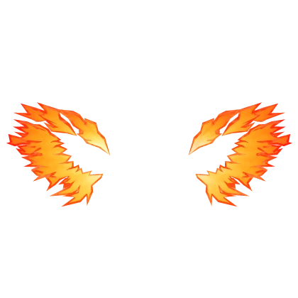 Fierce Phoenix Fire Flaming Wings GLOWING Anime