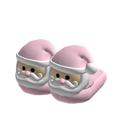 christmas santa slippers