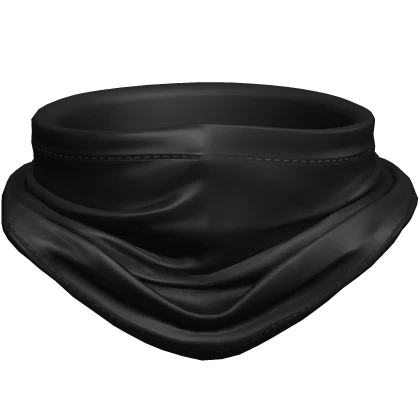 Neck Scarf Black Face Mask Winter Cowl Hood 1.0