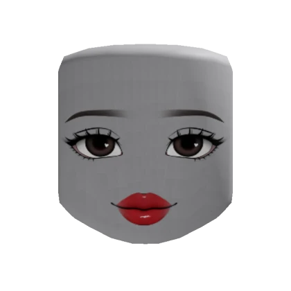 Baddie Woman Face Revamp Red Lipstick