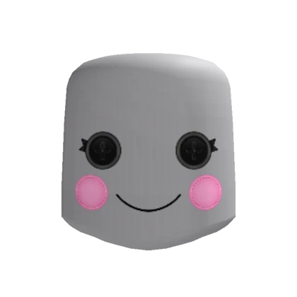 Cute Buttons Doll Face - Narrow