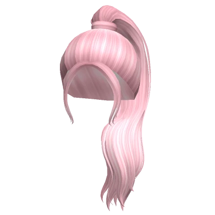 Wavy Cheer Ponytail in Pink