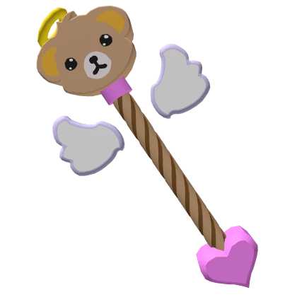 Angelic Bear Staff