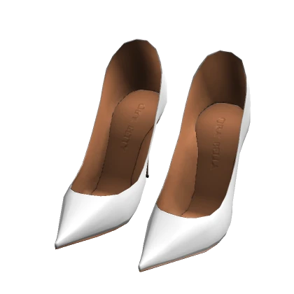 (ItGirl) Classic White Stilettos Heels
