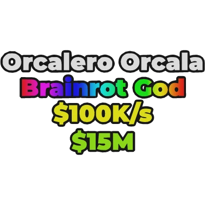 Orcalero Orcala Nametag [Steal a Brainrot]