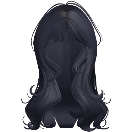 ♡ mystical pretty girl waves in dark blue