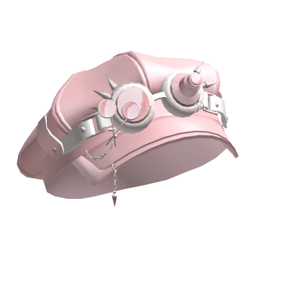 Pink 3.0 Newsboy Cap w/ Goggles