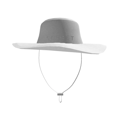 White Simple Hat