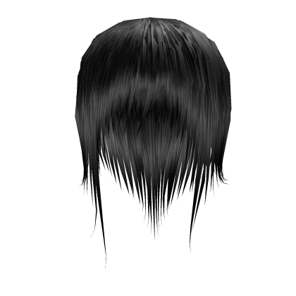 Black Skunk Wispy Long Vkei Hair