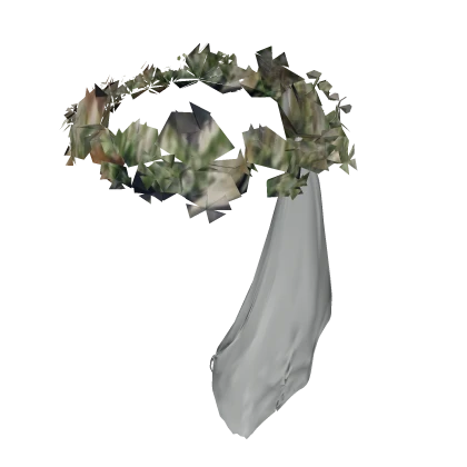 Flowers Crown Veil