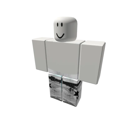 Inverted Y2k Emo Jean's W White Bb Belt