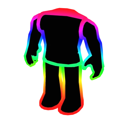 Rainbow Outline Avatar Aura