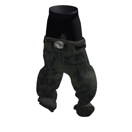 Camo Carti Boxer Jeans